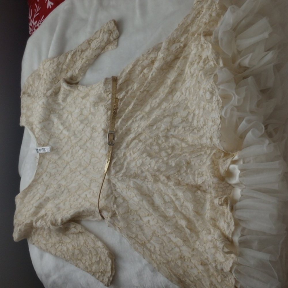 Beautees beautiful gold dress for girls size 16